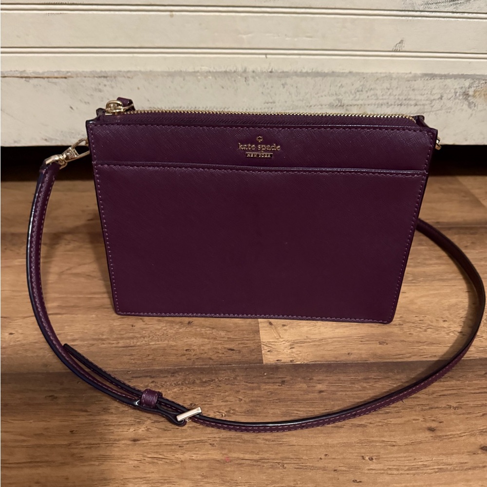 Kate Spade Deep Purple Crossbody Bag